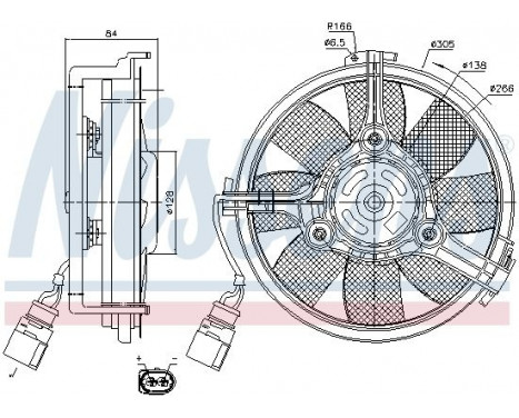 Ventilateur, refroidissement du moteur 85639 Nissens, Image 7