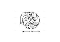 Ventilateur, refroidissement du moteur AI7509 Ava Quality Cooling