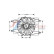 Ventilateur, refroidissement du moteur AL7505 Ava Quality Cooling, Vignette 2