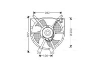 Ventilateur, refroidissement du moteur AU7503 Ava Quality Cooling