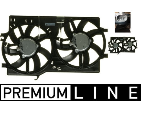 Ventilateur, refroidissement du moteur BEHR *** PREMIUM LINE *** CFF 219 000P Mahle, Image 2