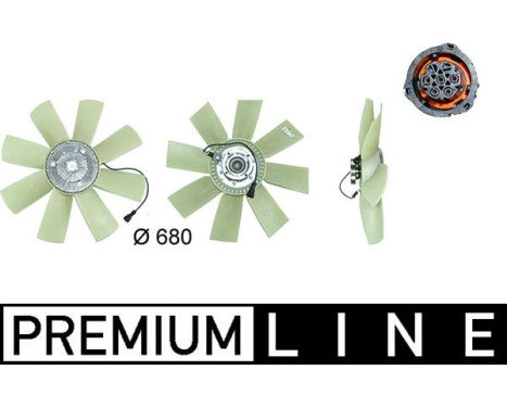 Ventilateur, refroidissement du moteur BEHR *** PREMIUM LINE ***