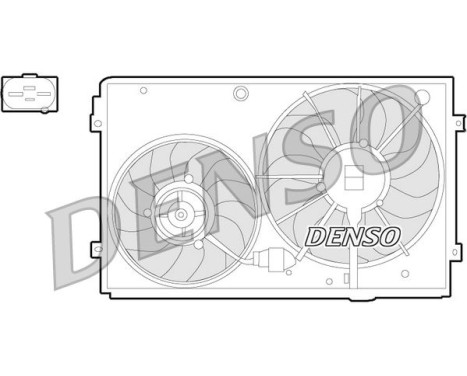 Ventilateur, refroidissement du moteur DER32011 Denso