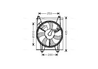 Ventilateur, refroidissement du moteur KA7513 Ava Quality Cooling