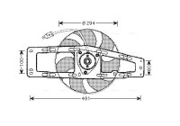 Ventilateur, refroidissement du moteur RT7535 Ava Quality Cooling