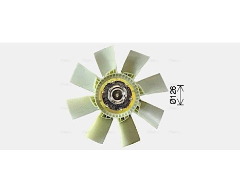 Ventilateur, refroidissement du moteur VLF110 Ava Quality Cooling, Image 2