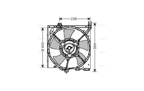 Ventilateur, refroidissement du moteur