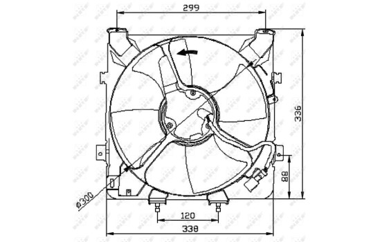 Ventilateur, refroidissement du moteur