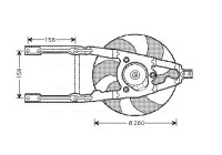 Ventilateur, refroidissement du moteur