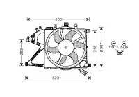 Ventilateur, refroidissement du moteur