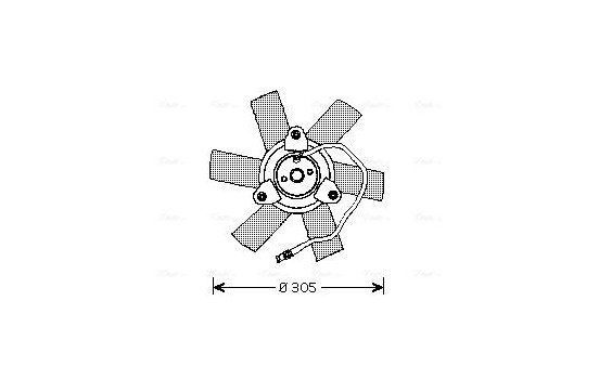 Ventilateur, refroidissement du moteur