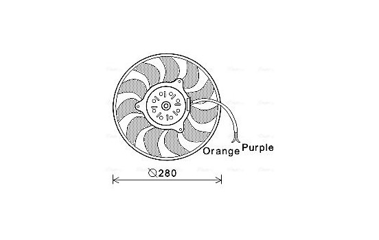 Ventilateur, refroidissement du moteur