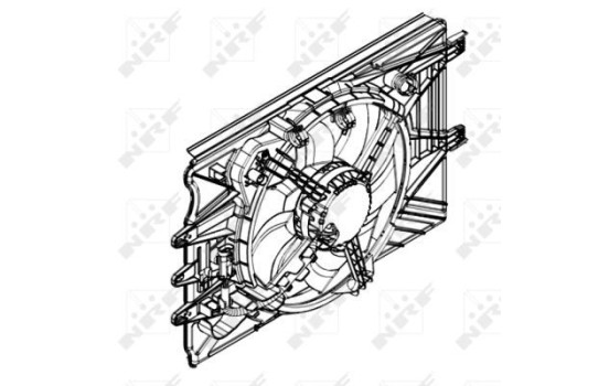 Ventilateur, refroidissement du moteur