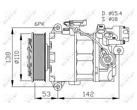 Compresseur, climatisation EASY FIT, Image 5