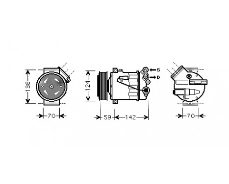 Compresseur, climatisation, Image 2