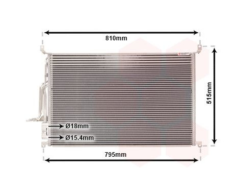 Condenseur, climatisation 03005301 International Radiators, Image 2
