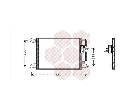Condenseur, climatisation 17005203 International Radiators, Image 2
