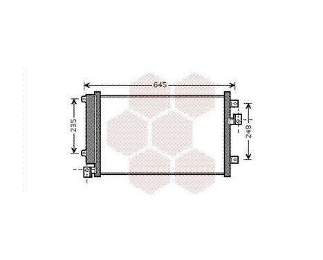 Condenseur, climatisation 17005328 International Radiators, Image 2
