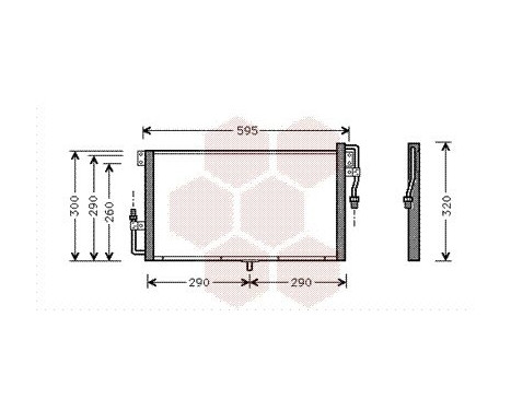 Condenseur, climatisation 37005268 International Radiators, Image 2