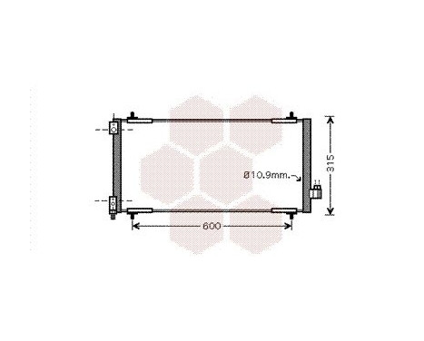 Condenseur, climatisation 40005301 International Radiators, Image 2