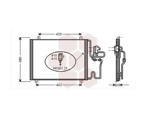 Condenseur, climatisation 43005247 International Radiators, Image 2