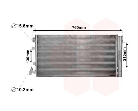 Condenseur, climatisation 43005449 International Radiators, Image 2