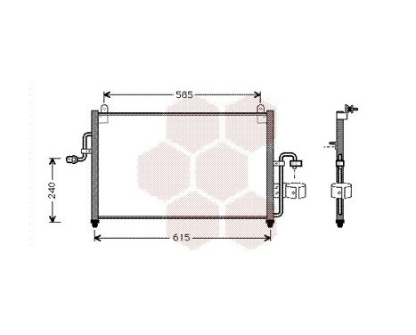 Condenseur, climatisation 81005011 International Radiators, Image 2