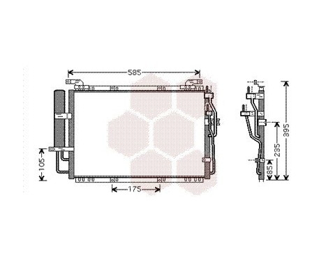 Condenseur, climatisation 82005091 International Radiators, Image 2