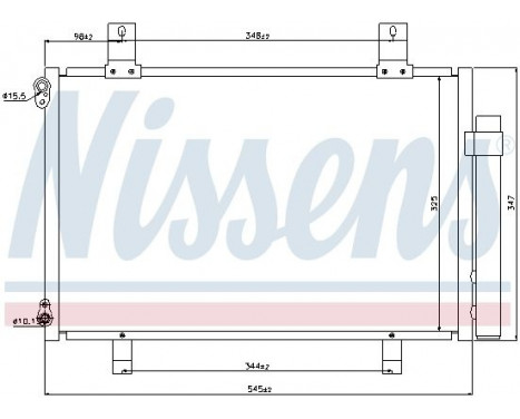 Condenseur, climatisation 940057 Nissens, Image 6