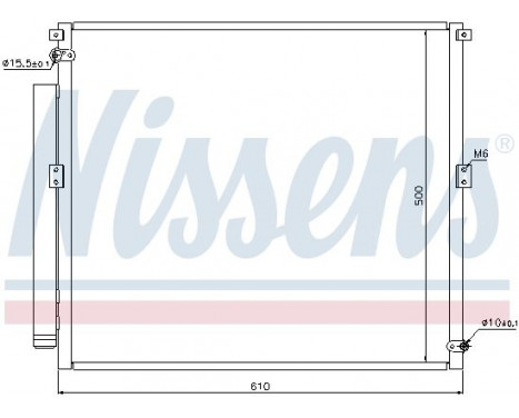Condenseur, climatisation 940167 Nissens, Image 3