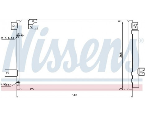 Condenseur, climatisation 940170 Nissens, Image 6