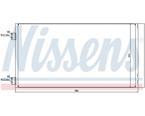 Condenseur, climatisation 940204 Nissens, Image 6
