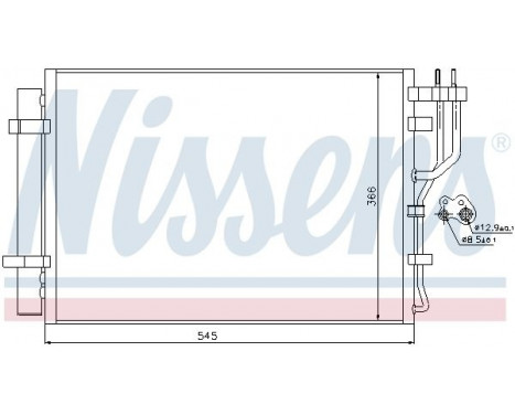 Condenseur, climatisation 940251 Nissens, Image 6