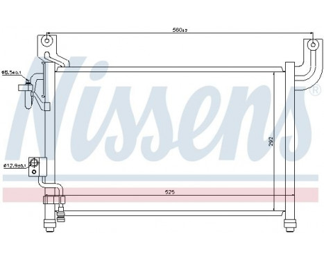 Condenseur, climatisation 94729 Nissens, Image 6