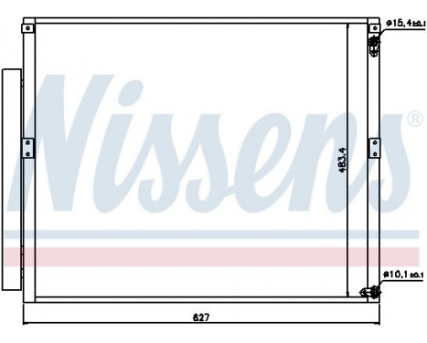 Condenseur, climatisation 94919 Nissens, Image 5