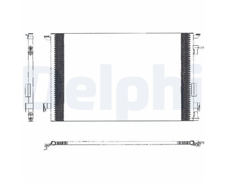 Condenseur, climatisation TSP0225463 Delphi, Image 2