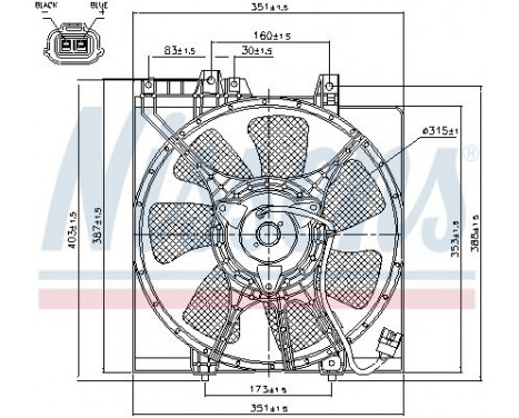 Ventilateur, condenseur de climatisation, Image 2