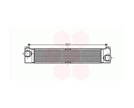 Intercooler, échangeur 17004360 International Radiators, Image 2