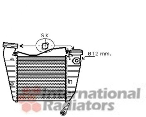 INTERCOOLER PHAETON 3.0TDi/4.9TDi de '02 à '07 58004253 International Radiators, Image 2