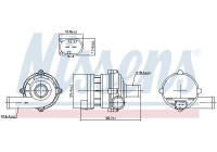Pompe à eau auxiliaire (circuit d'eau de refroidissement)