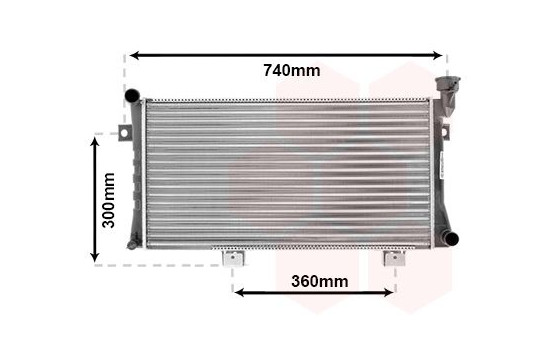 Radiateur, refroidissement du moteur 26002015 International Radiators