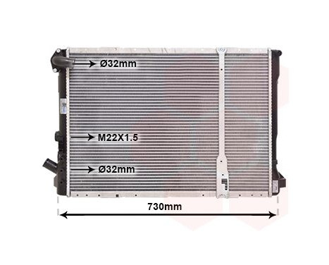 Radiateur, refroidissement du moteur 43002209 International Radiators, Image 2