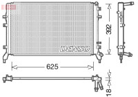Radiateur, refroidissement du moteur DRM02016 Denso