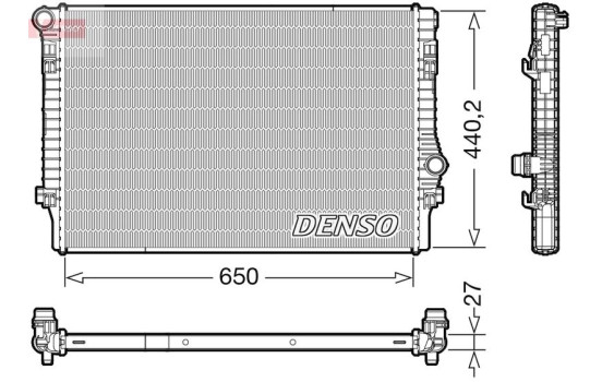 Radiateur, refroidissement du moteur DRM32049 Denso