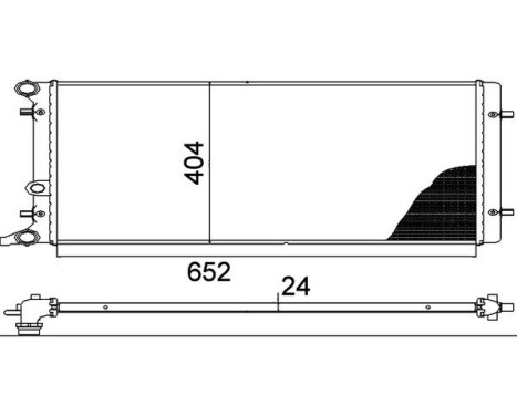 Radiateur, refroidissement du moteur PREMIUM LINE, Image 4