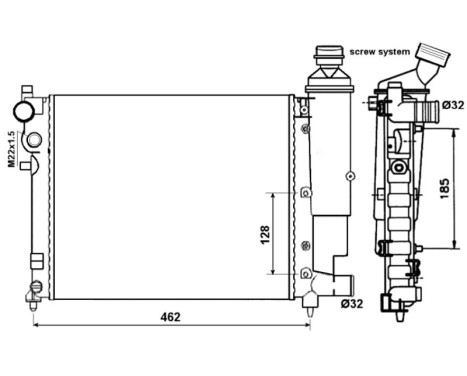 Radiateur, refroidissement du moteur, Image 4
