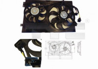 Ventilateur, refroidissement du moteur 837-0024 TYC