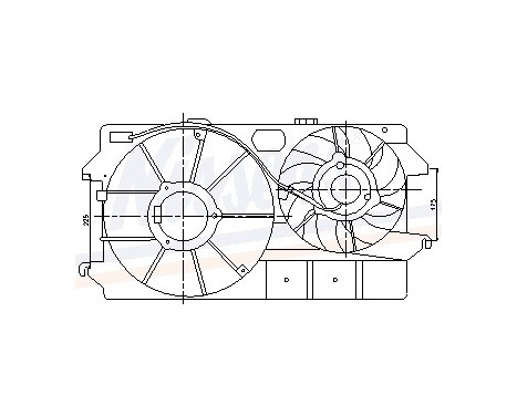 Ventilateur, refroidissement du moteur 85264 Nissens, Image 7