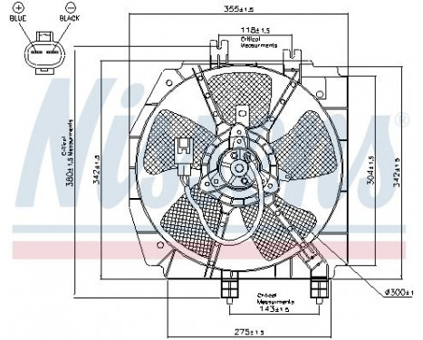 Ventilateur, refroidissement du moteur 85274 Nissens, Image 4
