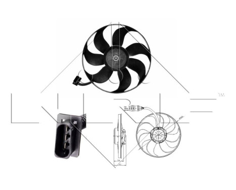 Ventilateur, refroidissement du moteur, Image 3